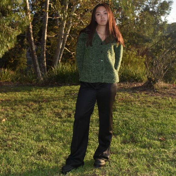 J.CREW Pants - J. Crew 100% Wool Tuxedo Style Wide Leg Pants- 10